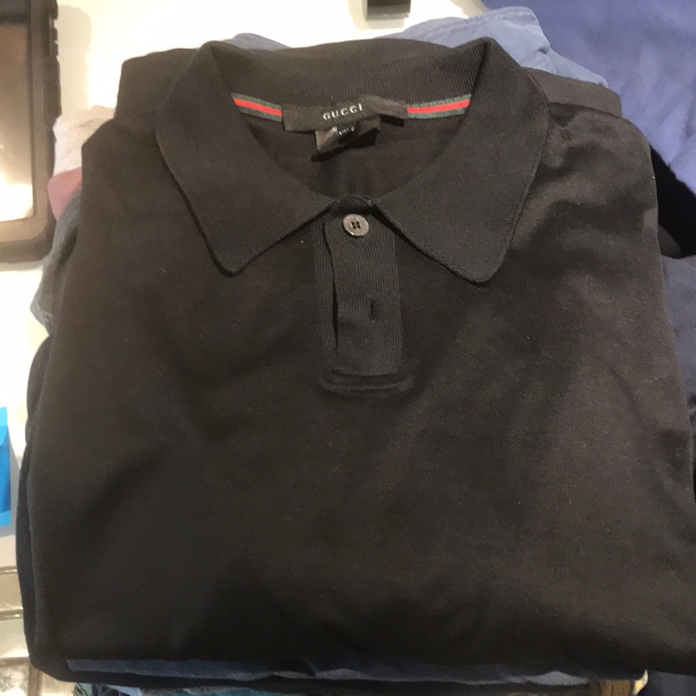 gucci collard shirt